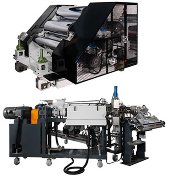 Линия экструзии для твёрдого листа HIPS, PP, APET